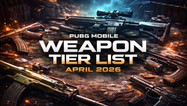 PUBG Mobile Weapon Tier List for April 2026: Post-4.3 Meta Ranked