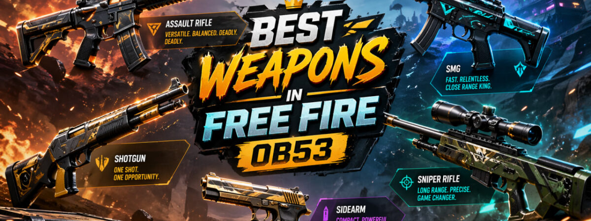 Best Weapons in Free Fire OB53: Sniper Meta Tier List for 2026