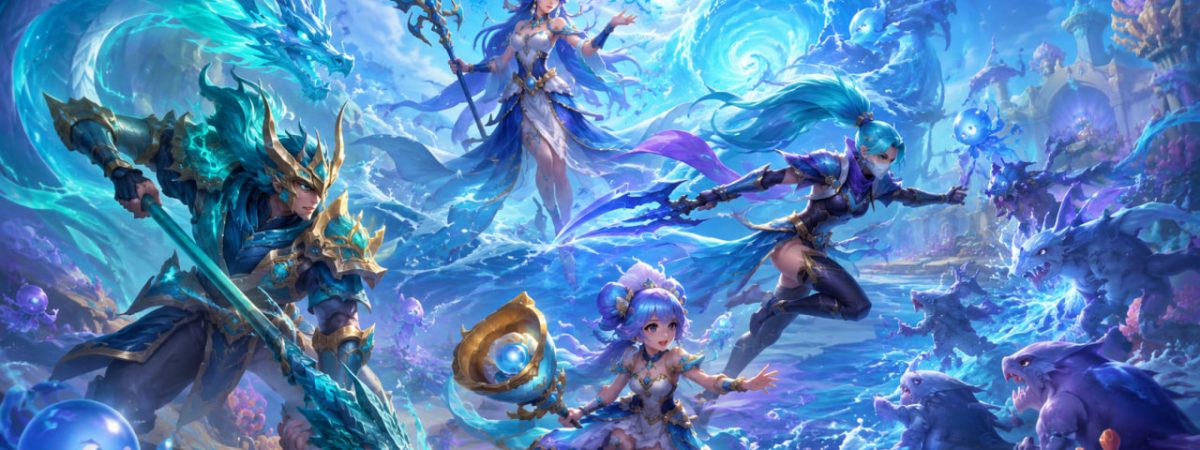 MLBB 515 Wave 2 chegou: seu guia do Tide Clash e todas as skins de maio